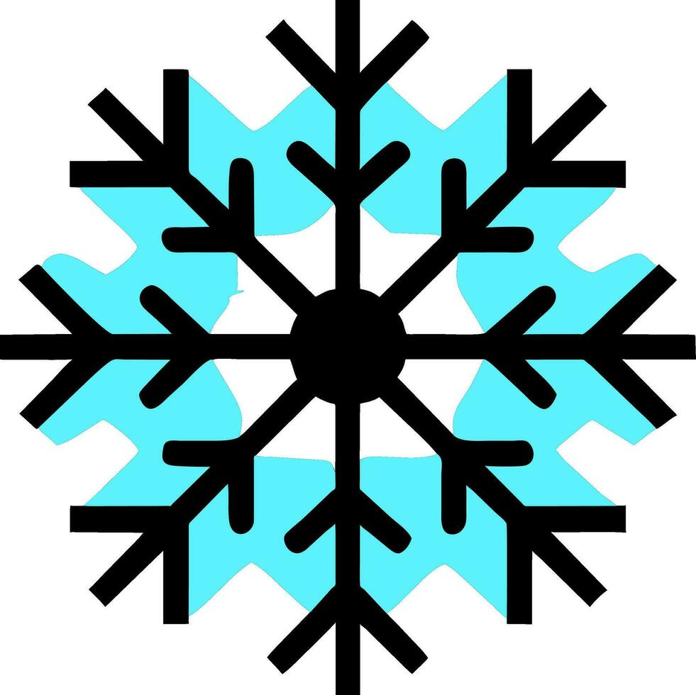 snowflake clip art vector