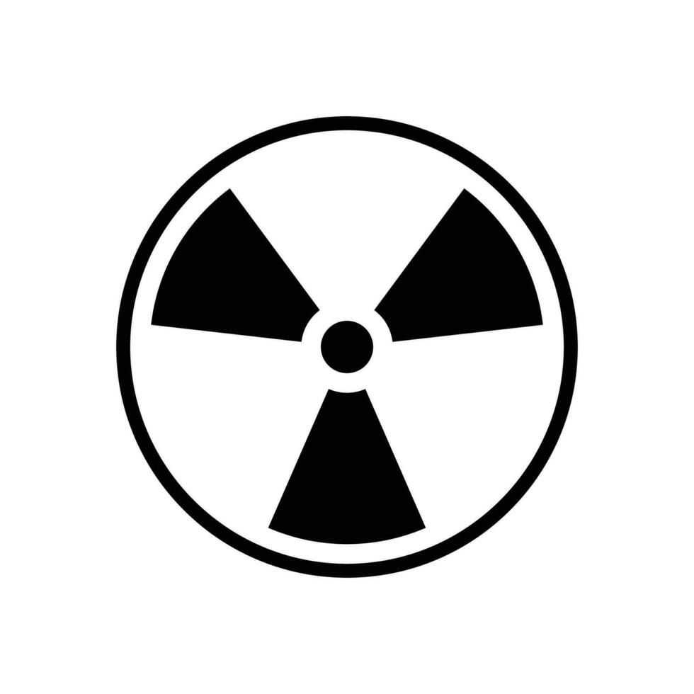 radiation icon design vector template