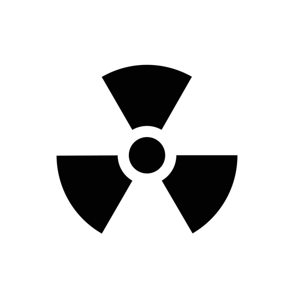 radiation icon design vector template