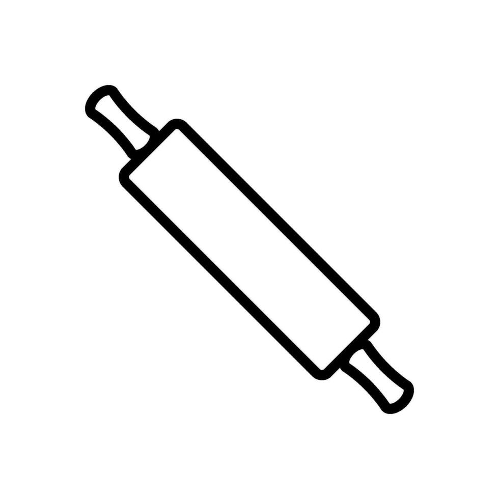 rolling pin icon design vector