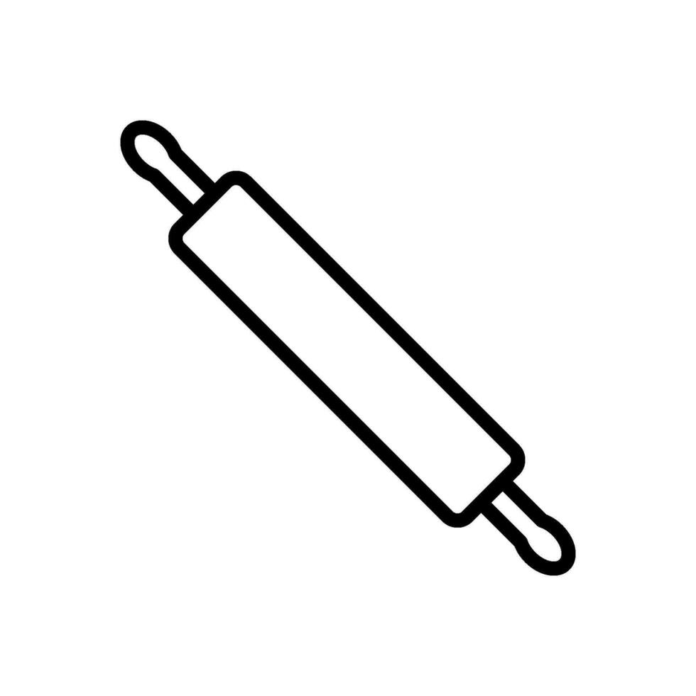 rolling pin icon design vector