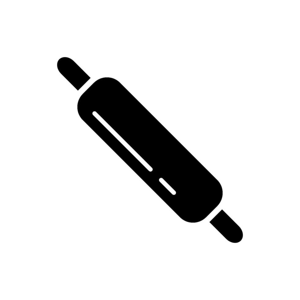 rolling pin icon design vector