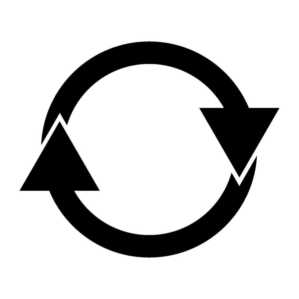 rotate arrow icon design vector