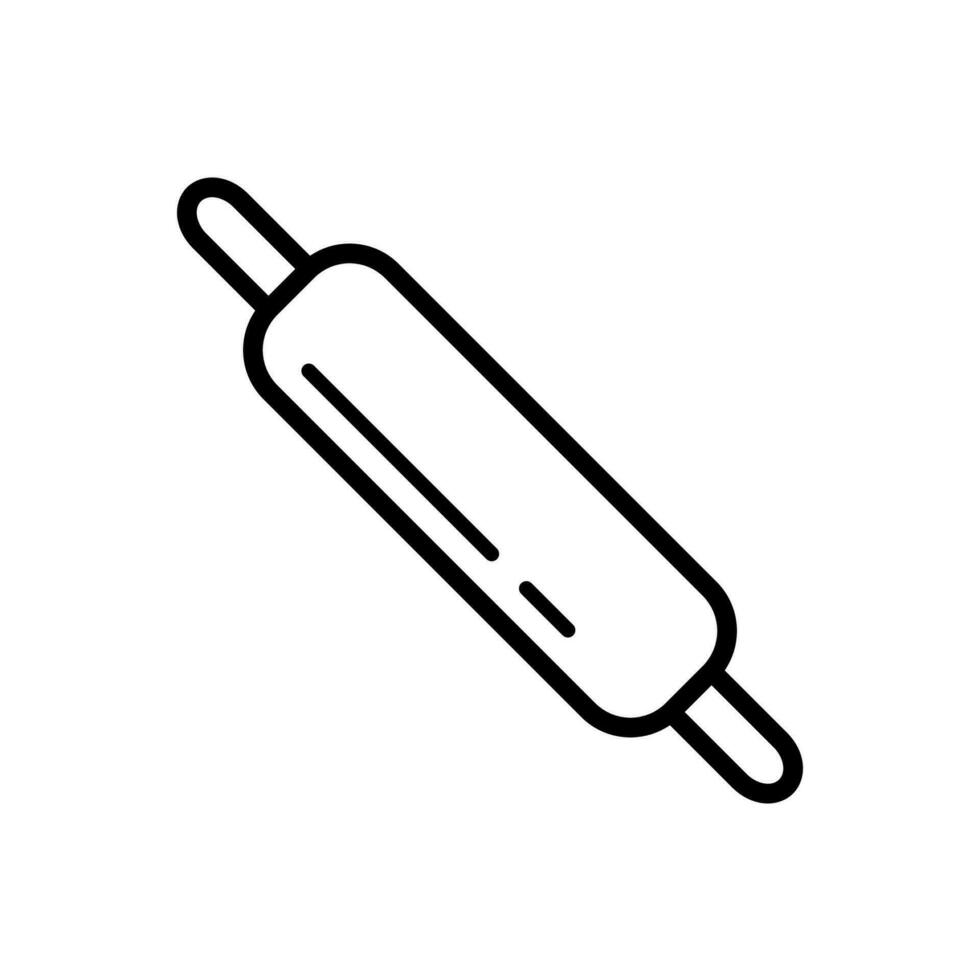 rolling pin icon design vector