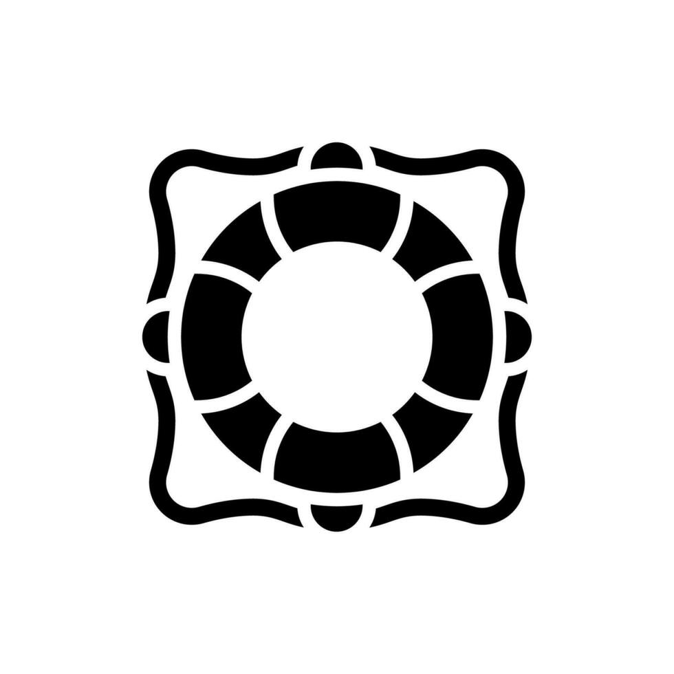 lifebuoy icon vector illustration design
