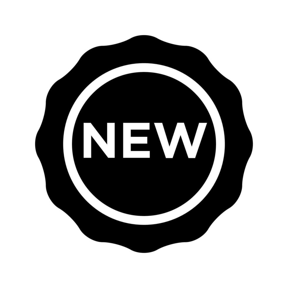 new badge icon design vector