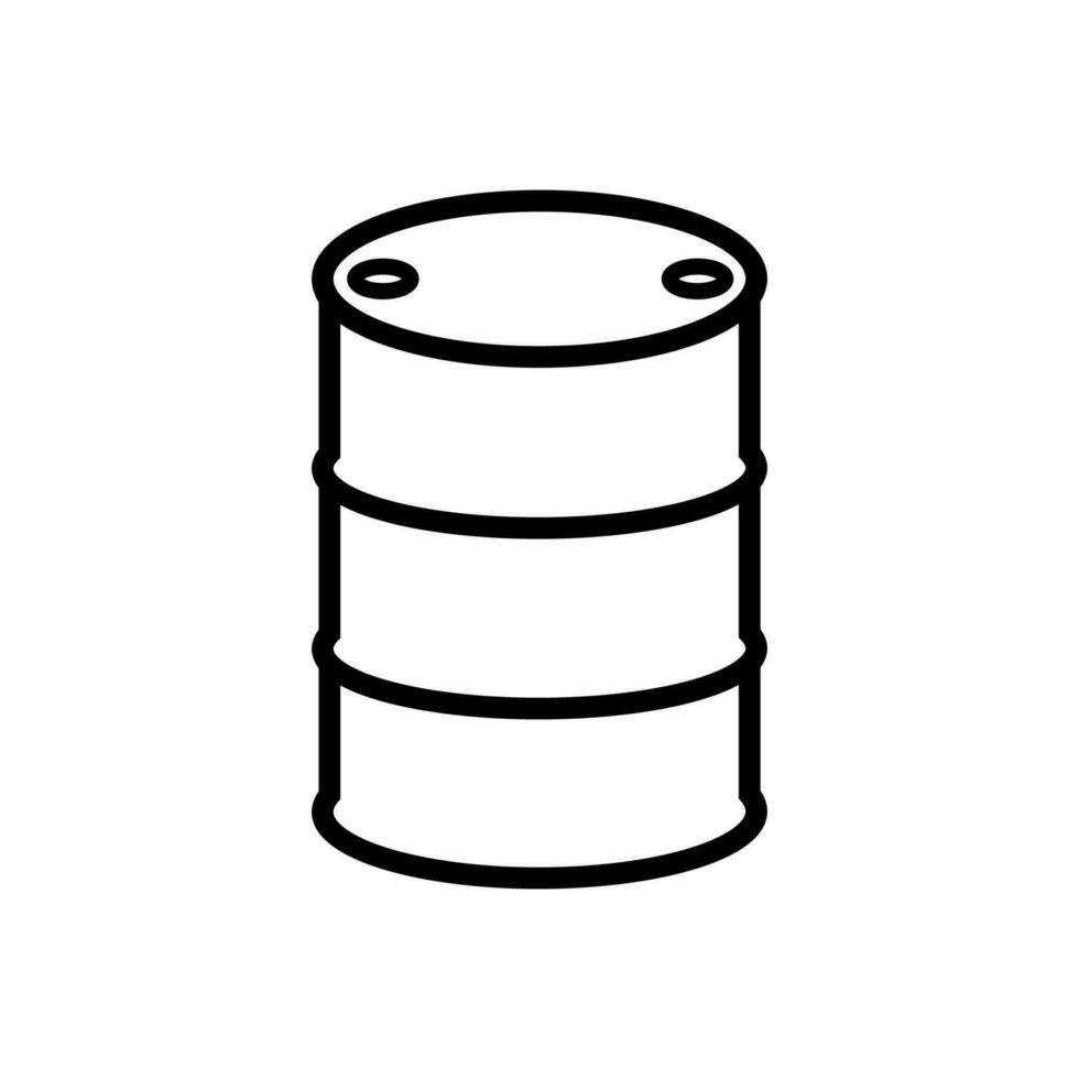 oil barrel icon design vector