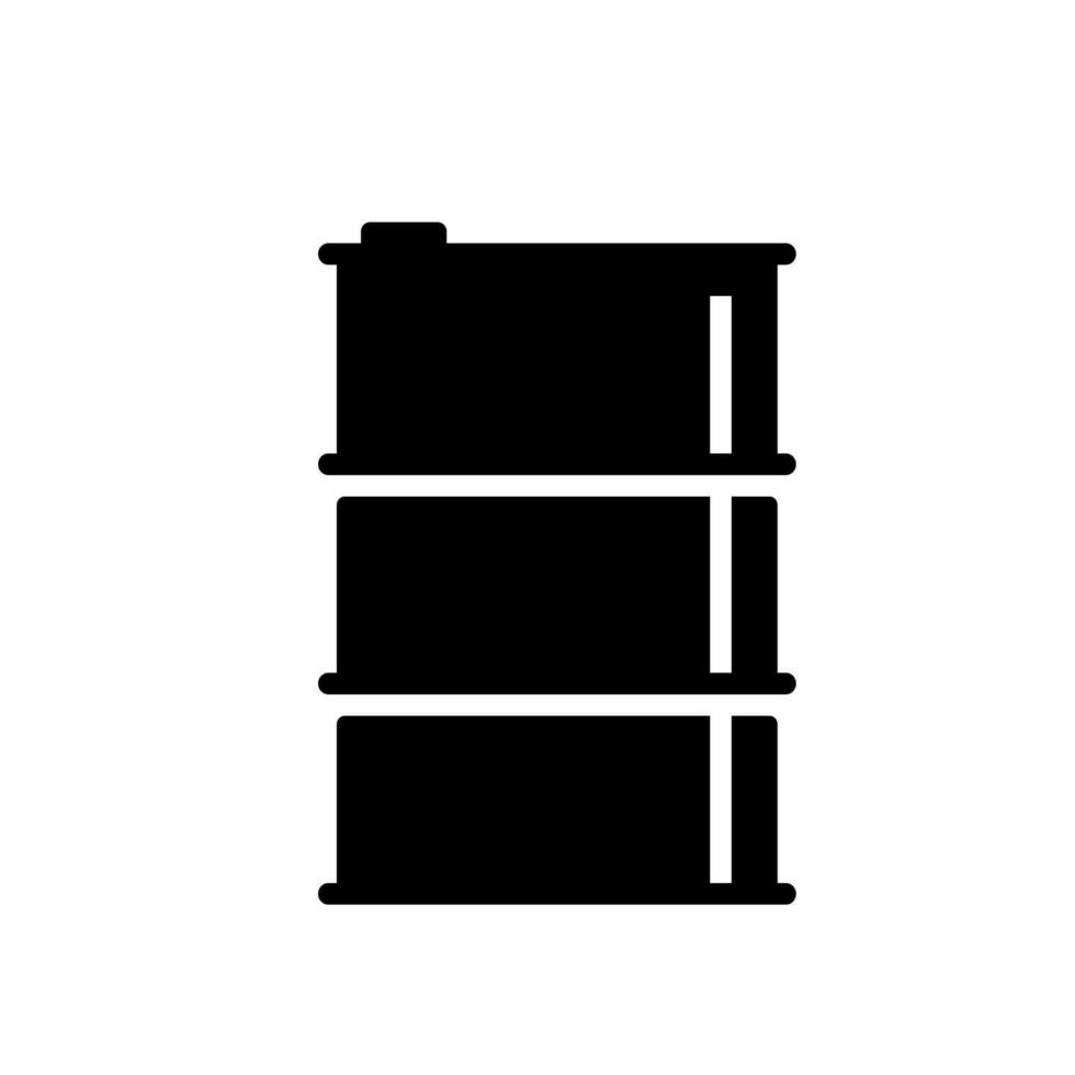 oil barrel icon design vector