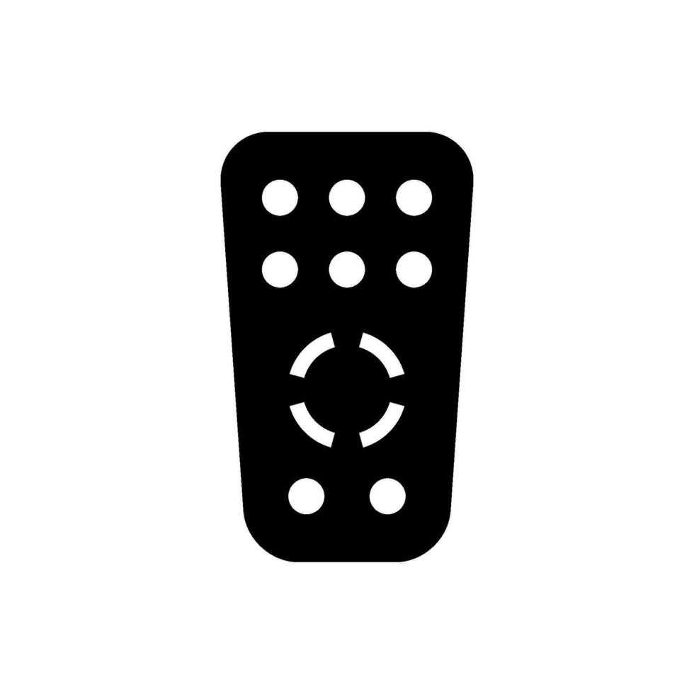 remote icon design vector