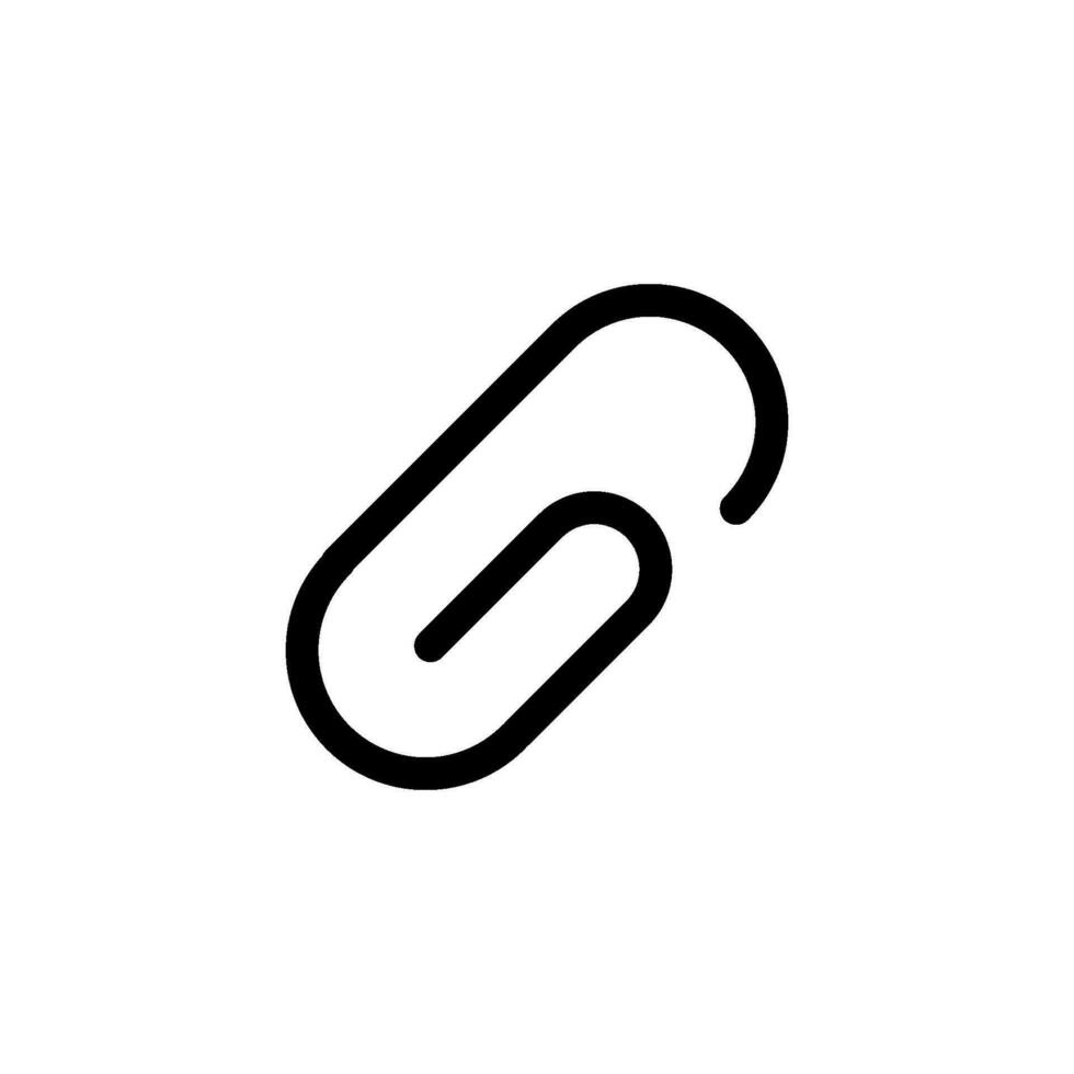 paper clip A1 vector