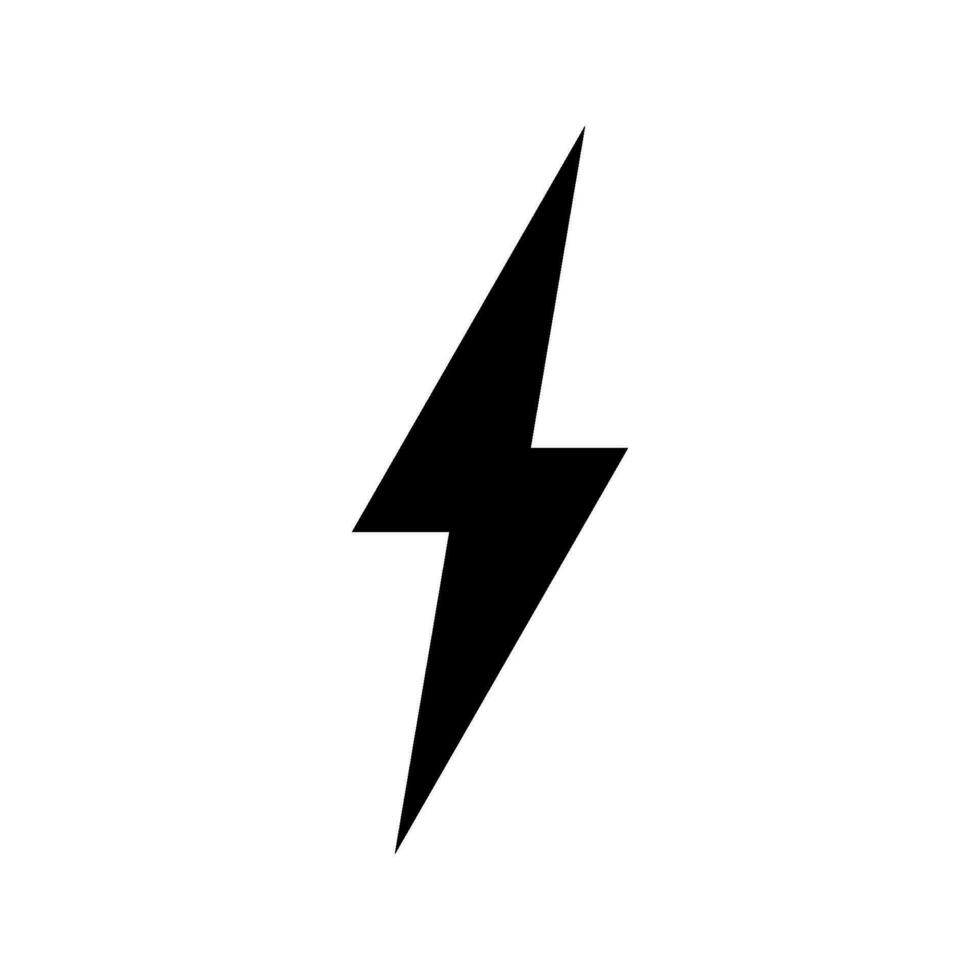 lightning icon design vector template