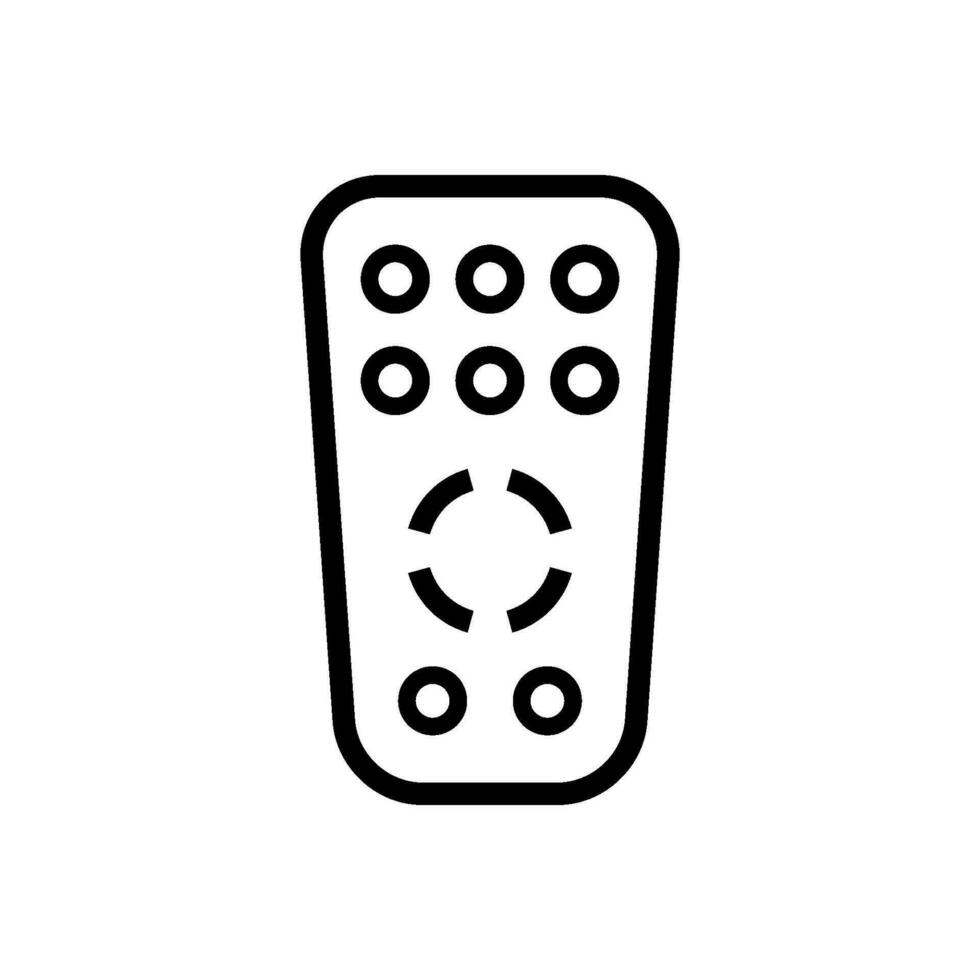 remote icon design vector