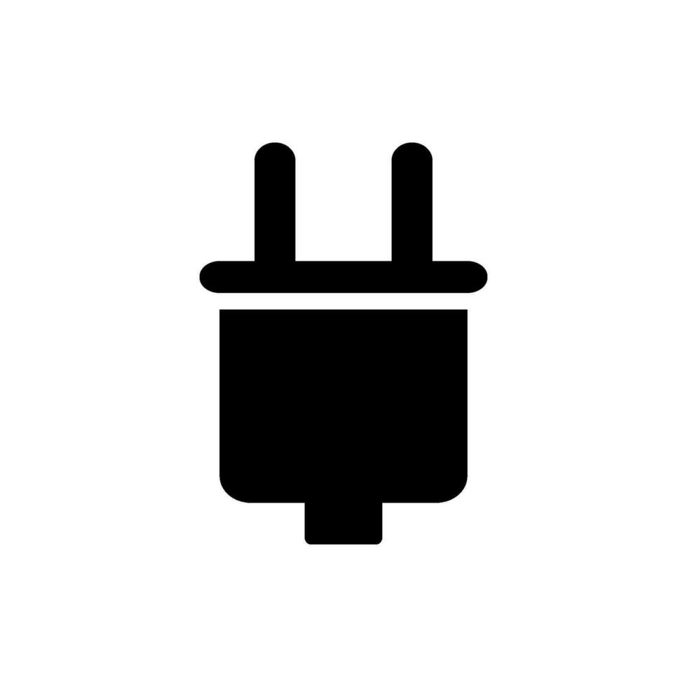 plug icon design vector