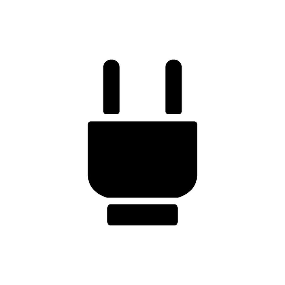 plug icon design vector