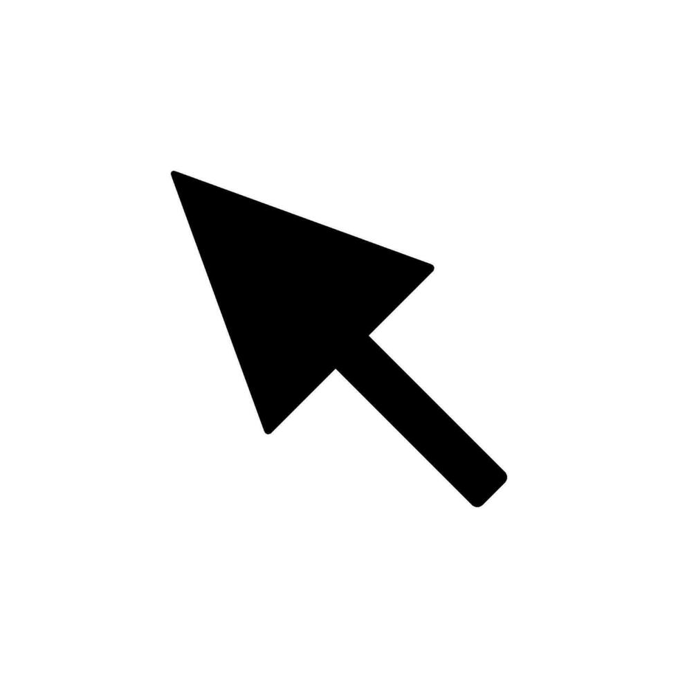 pointer arrow icon design vector