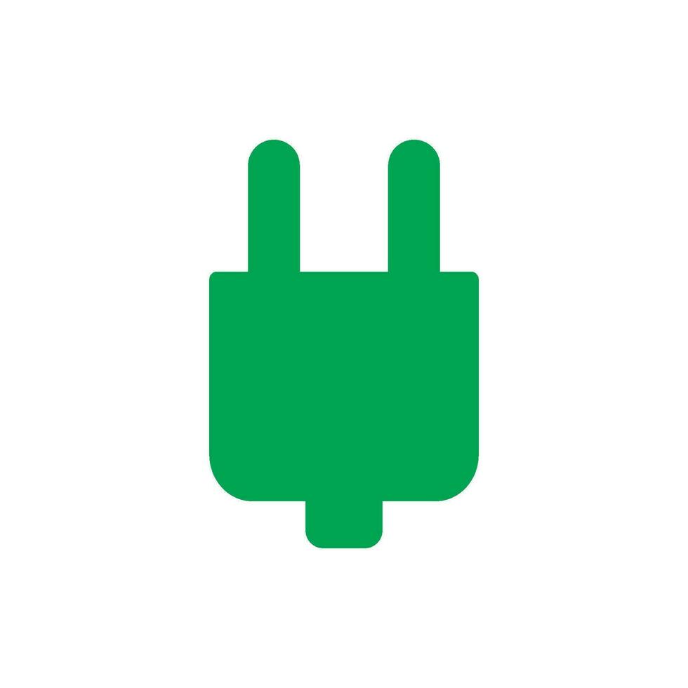 plug icon design vector