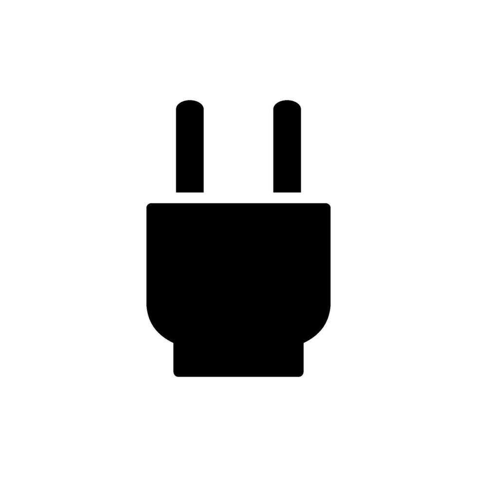 plug icon design vector