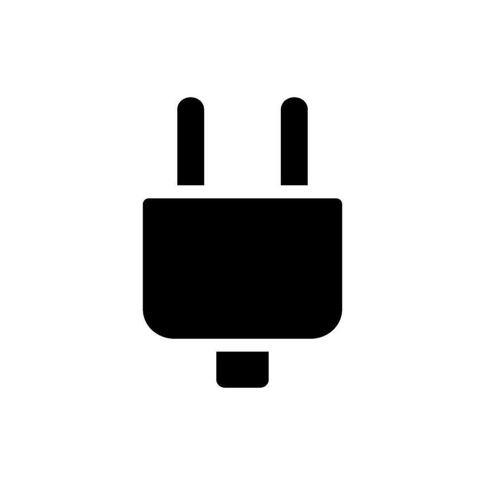 plug icon design vector
