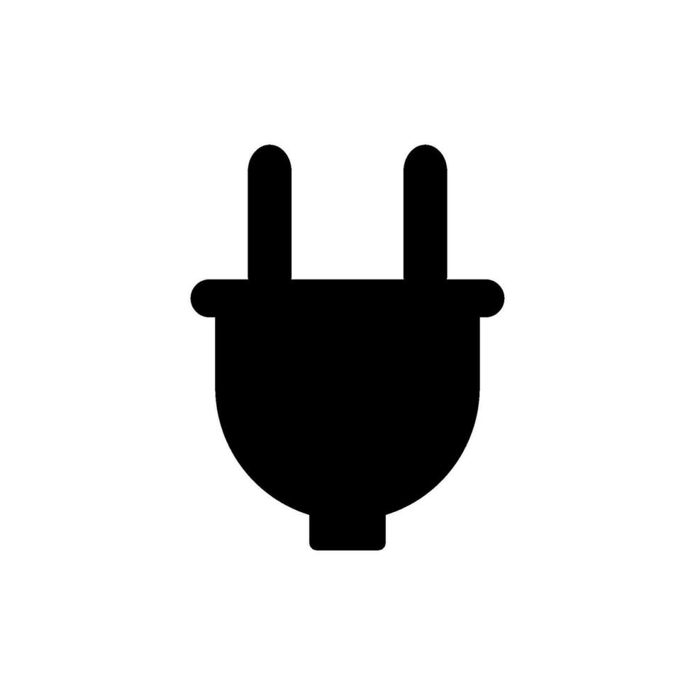 plug icon design vector