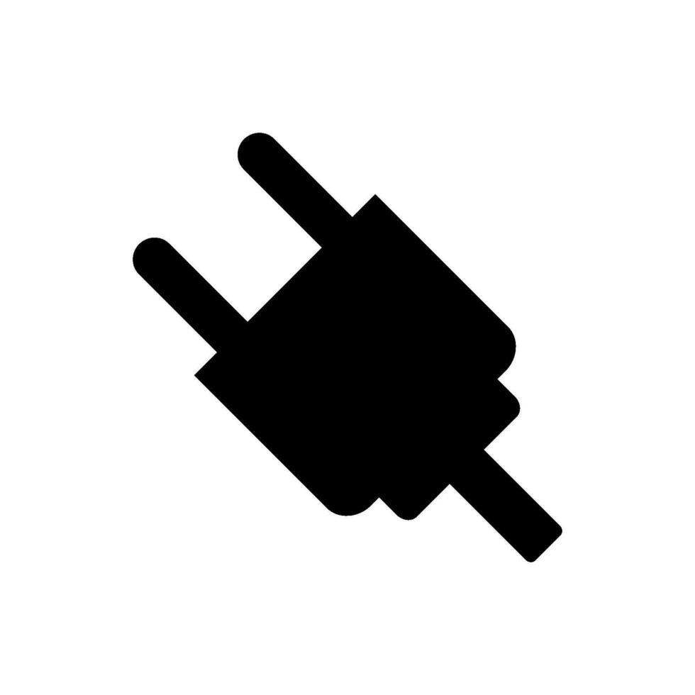 plug icon design vector