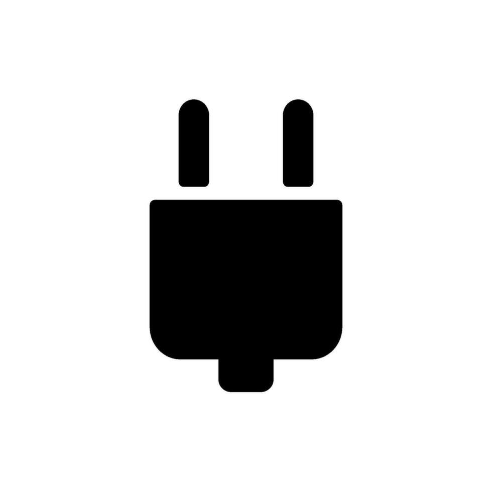 plug icon design vector