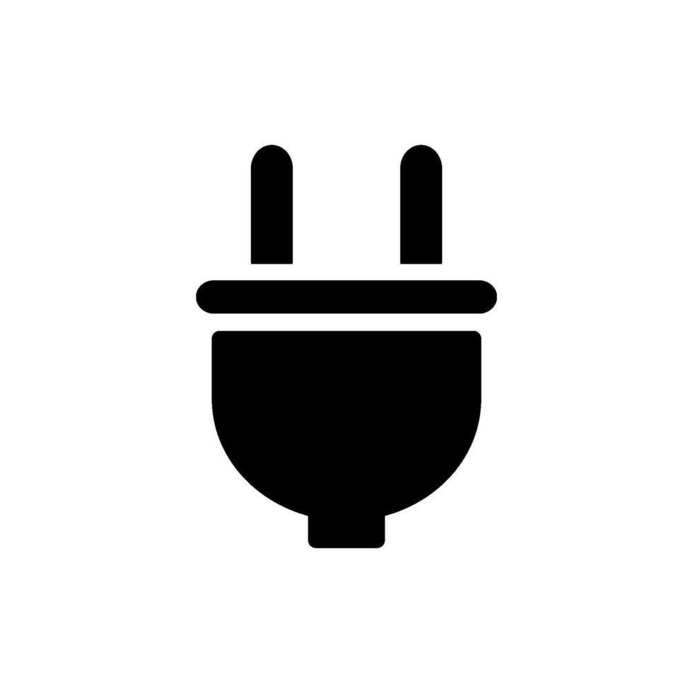 plug icon design vector