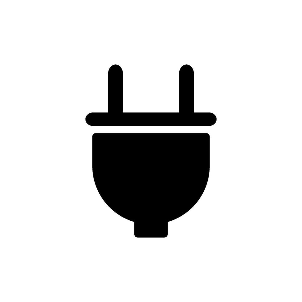 plug icon design vector
