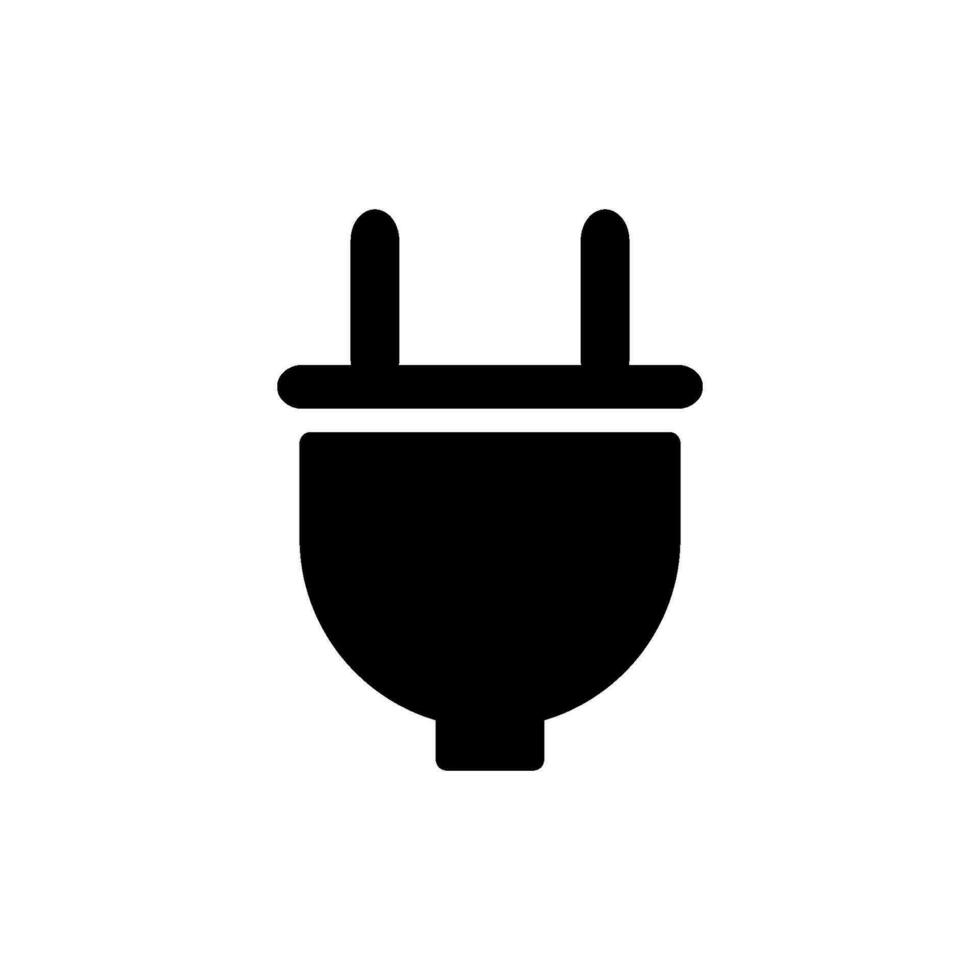 plug icon design vector