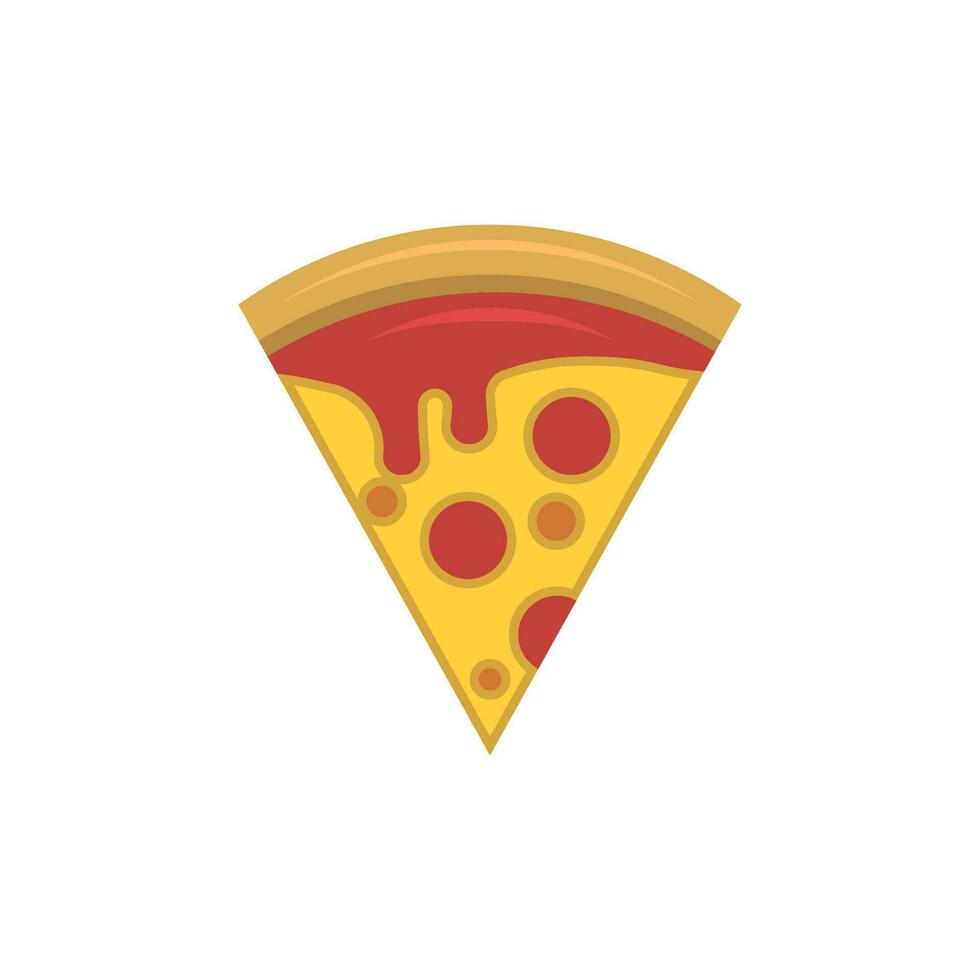 pizza icon design vector