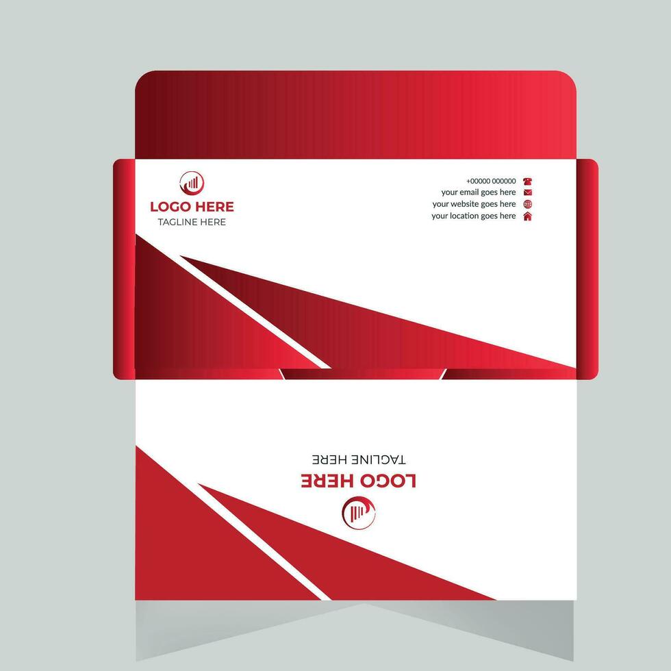 Modern Envelope design vector