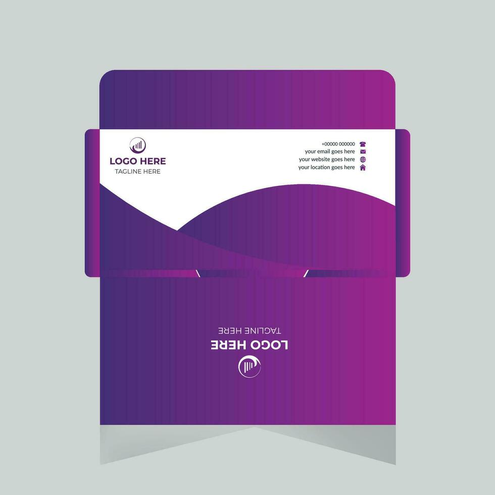 Modern Envelope design vector