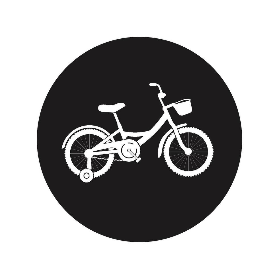 Bicycle icon vector