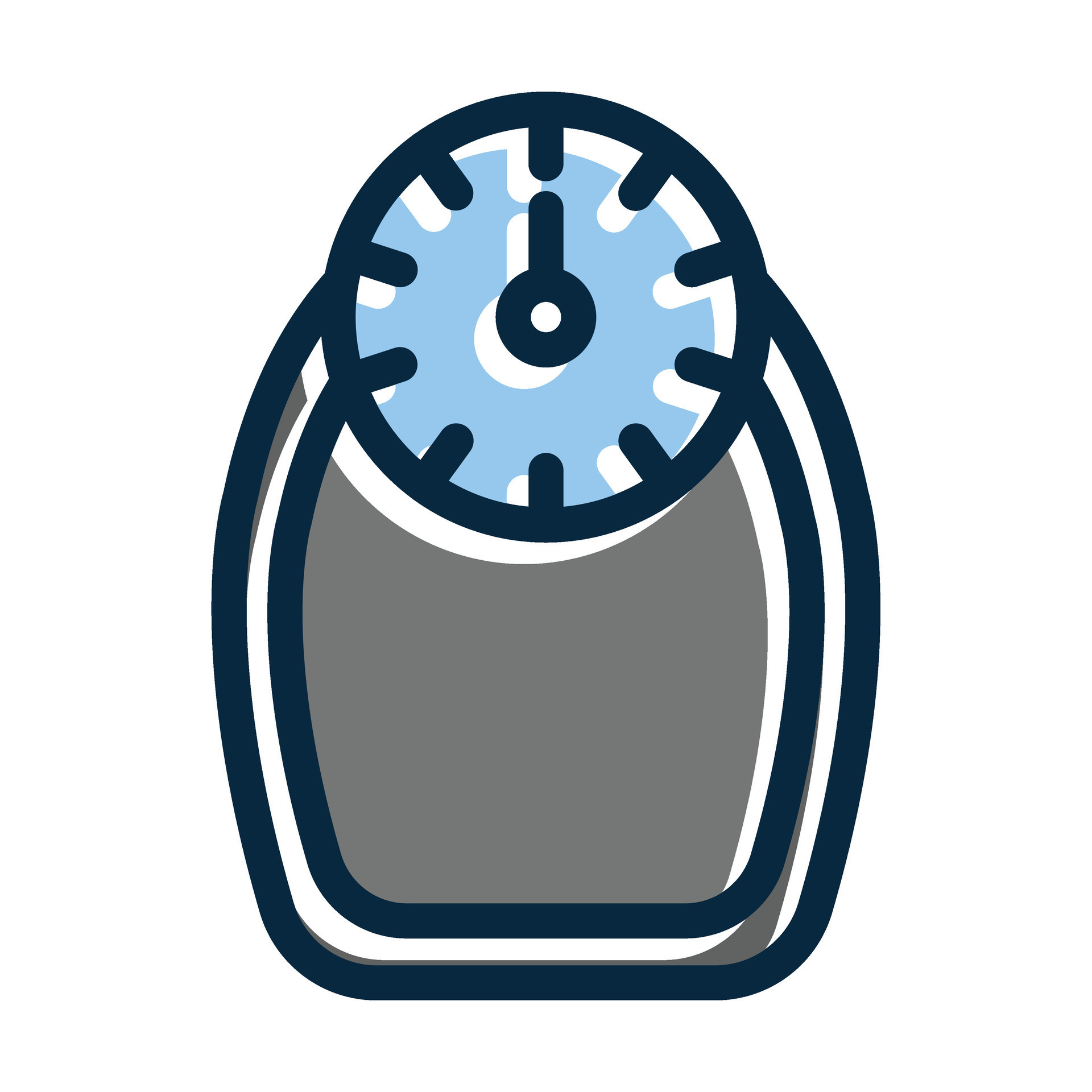 Weight Vector Thick Line Filled Dark Colors 34818702 Vector Art at Vecteezy