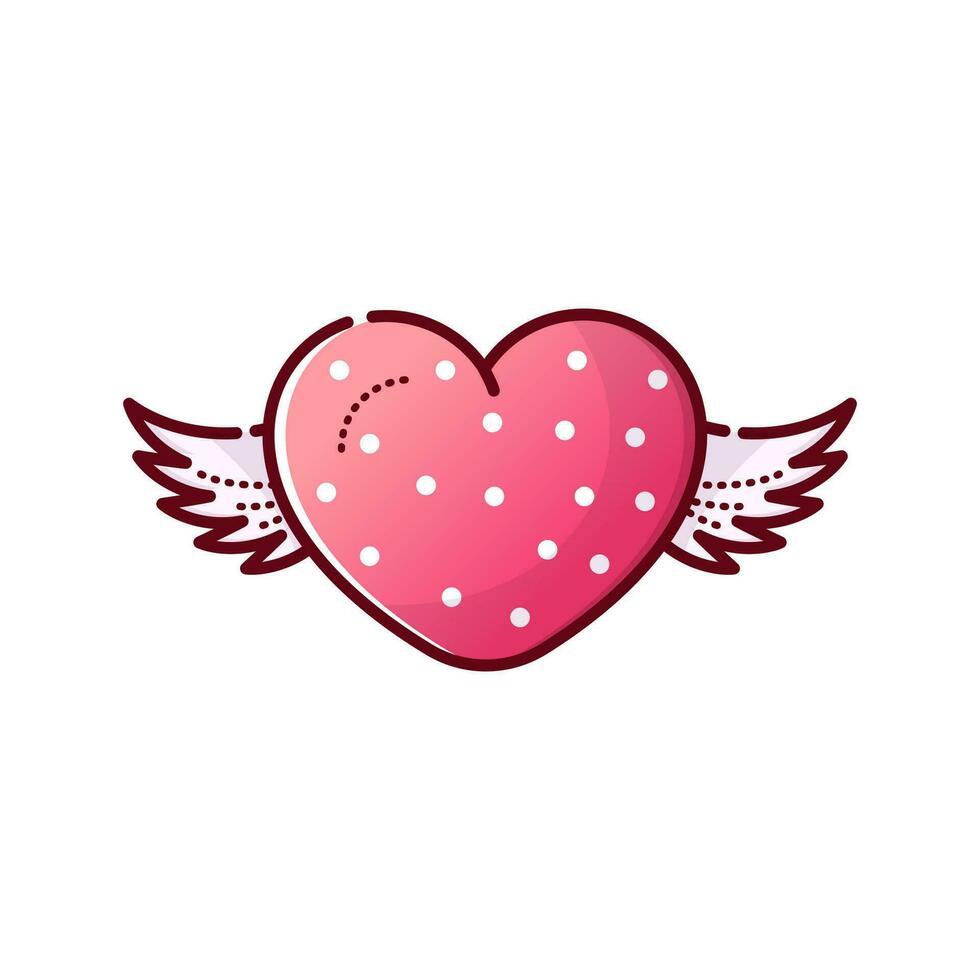 Valentines day lineal vector icon