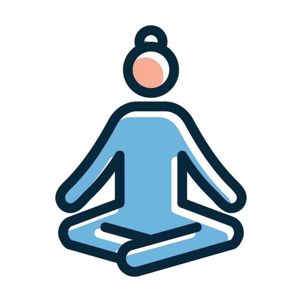 Relax Icon Design vector