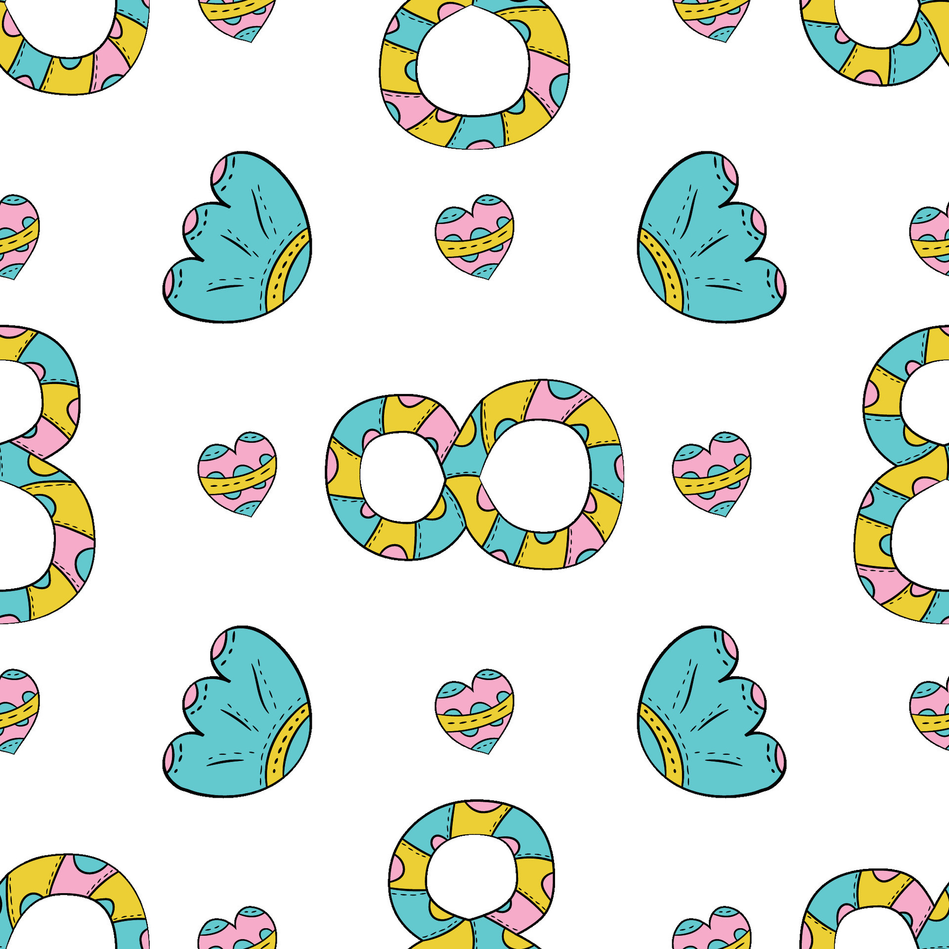 Spring vector seamless pattern 34819011 Vector Art at Vecteezy