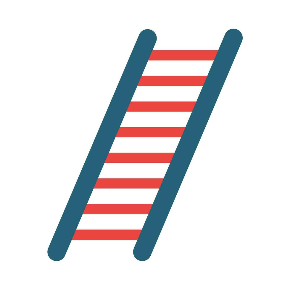 Ladder Vector Glyph Two Color Icon For Personal And Commercial Use.