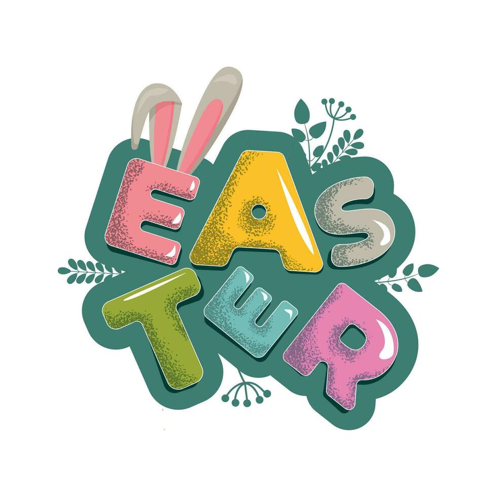 Holiday Easter vector illustration