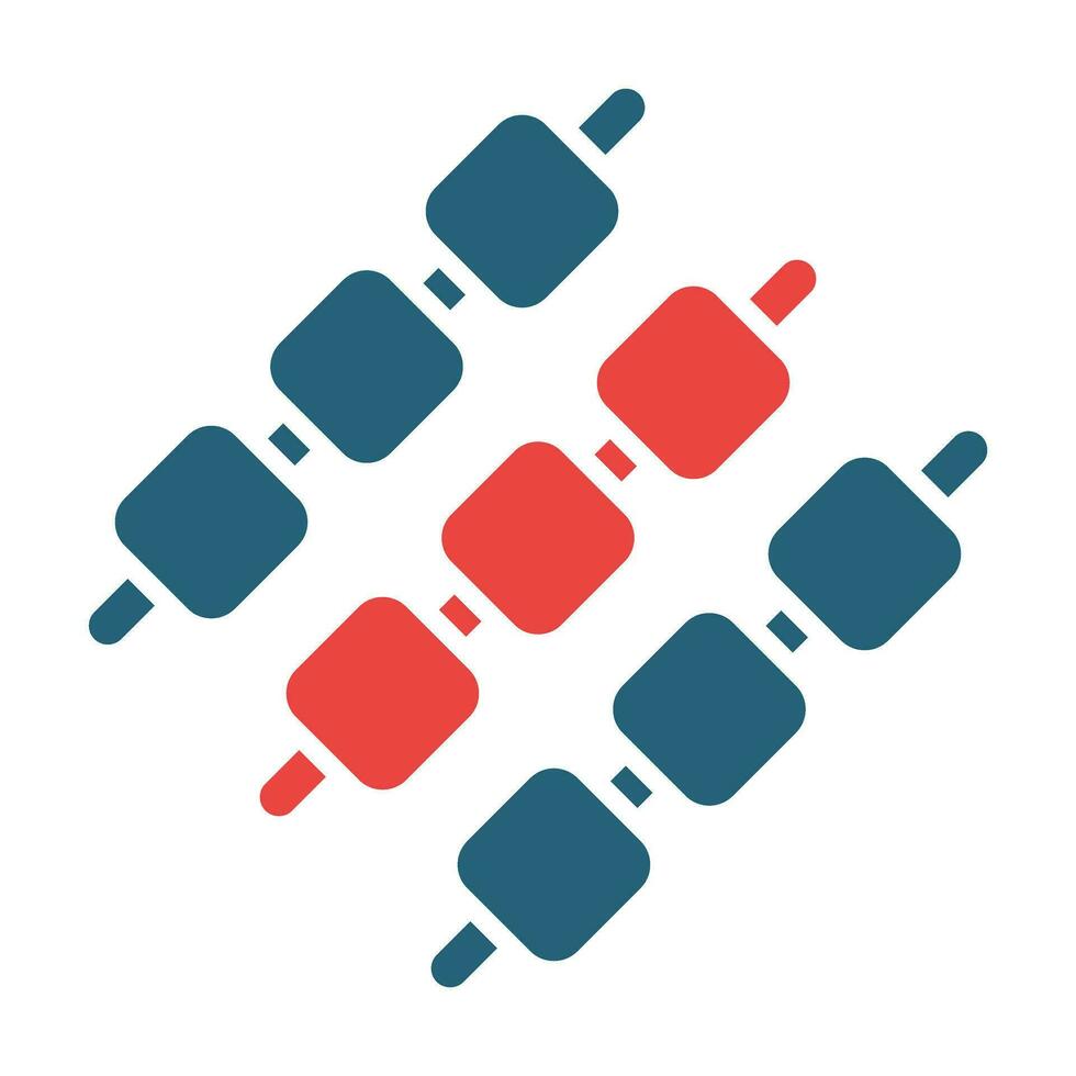 Marshmallow Vector Glyph Two Color Icon For Personal And Commercial Use.