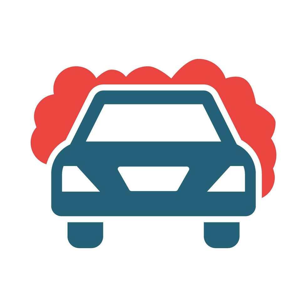 Car Wash Vector Glyph Two Color Icon For Personal And Commercial Use.