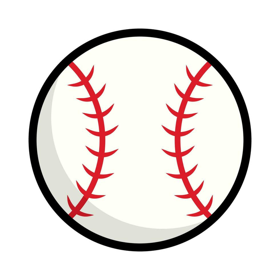 béisbol pelota icono. béisbol símbolo. vector. vector