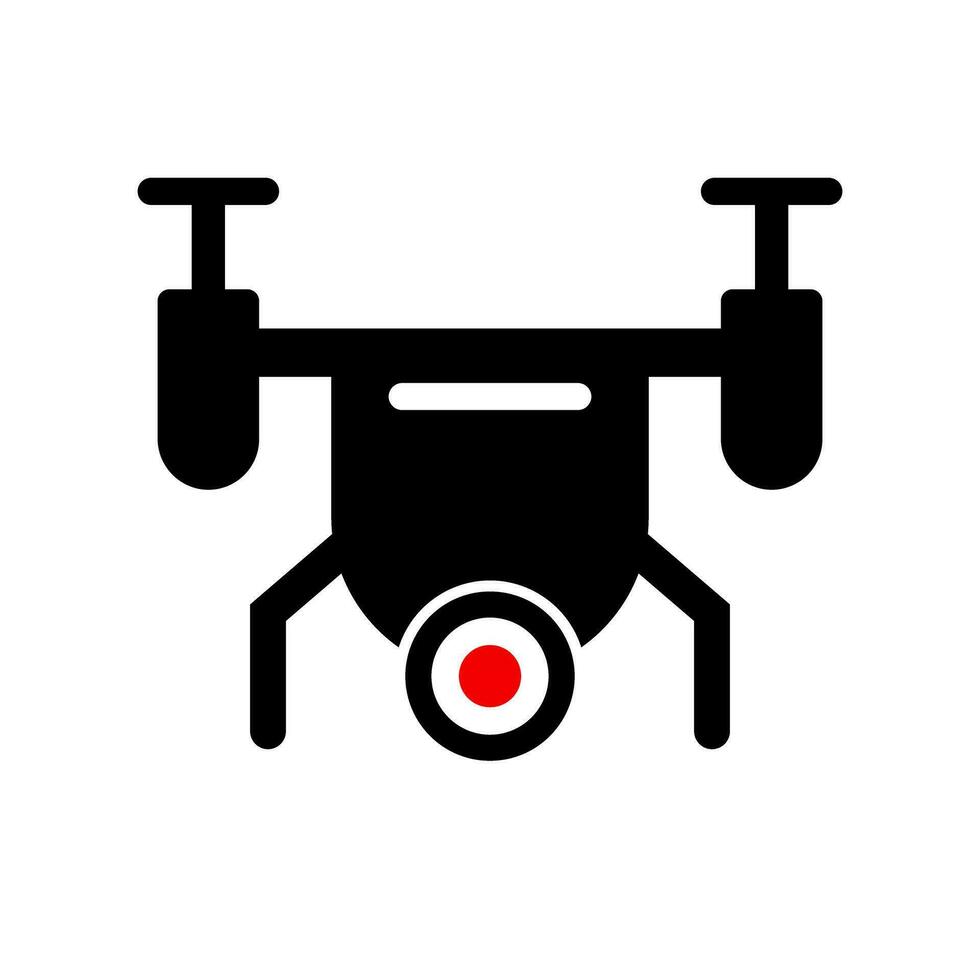 Drone unmanned vehicle icon. Vector. vector