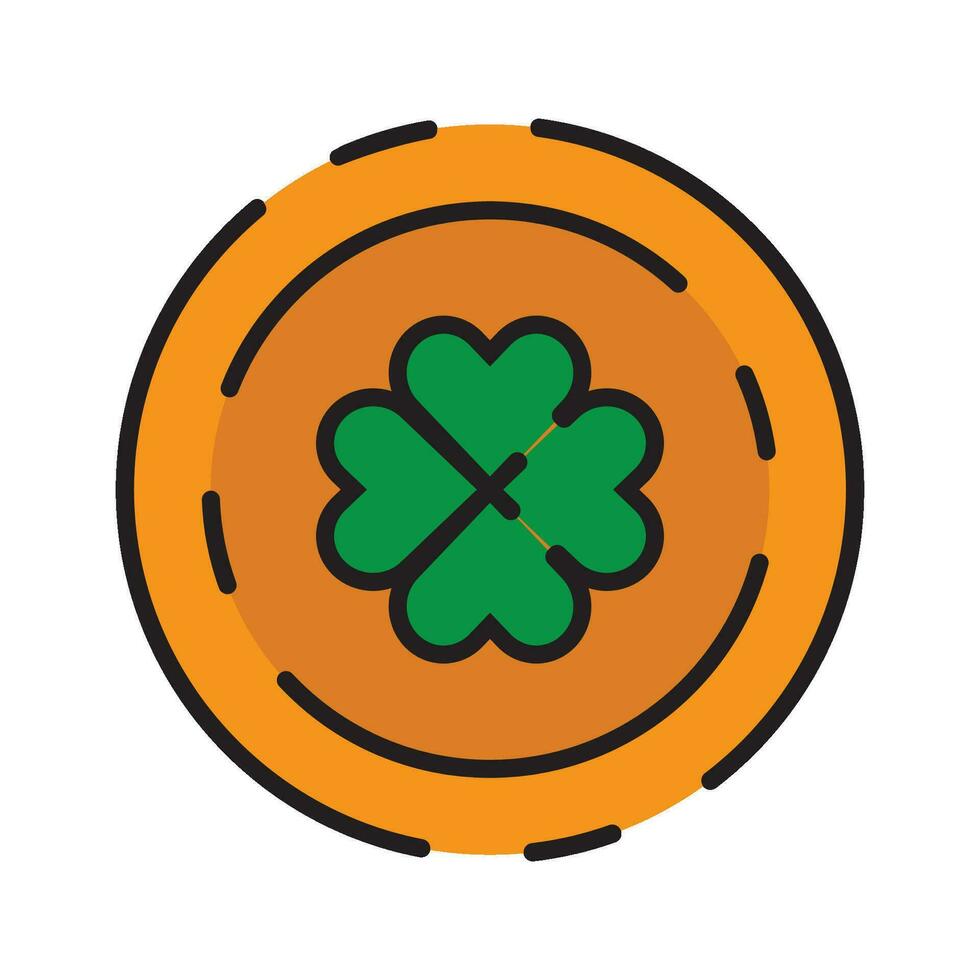 st patrick day icon vector