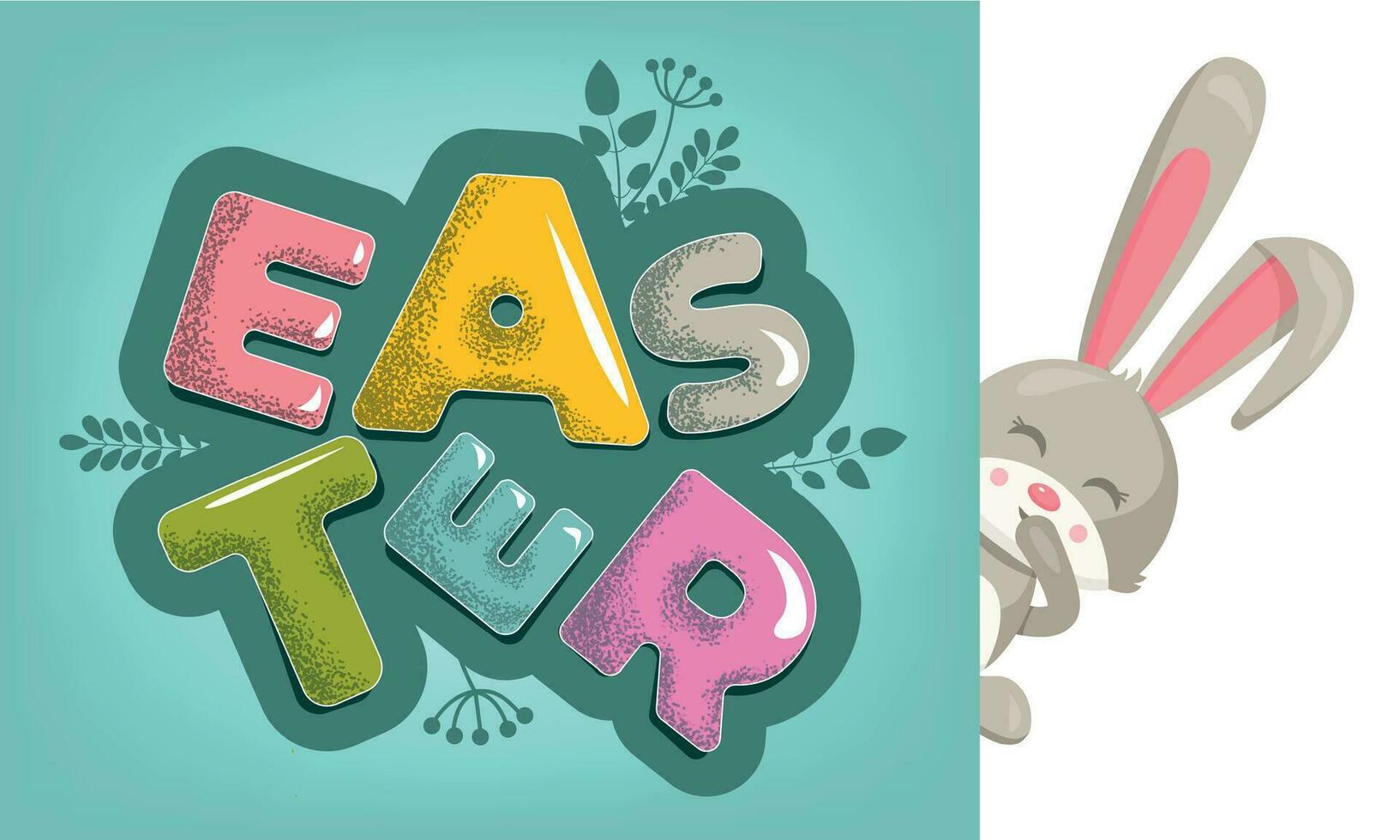 Holiday Easter vector illustration