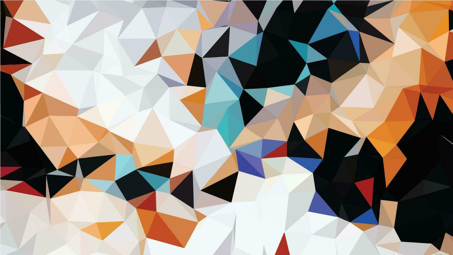 Abstract Art Geometric illustration vector