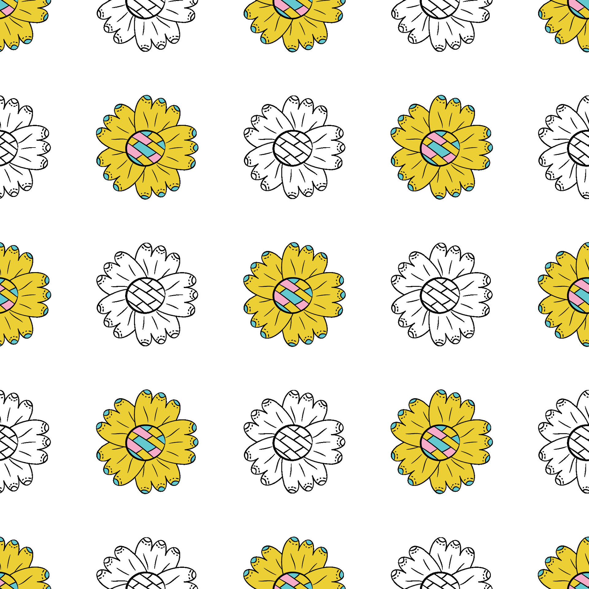Spring vector seamless pattern 34820187 Vector Art at Vecteezy