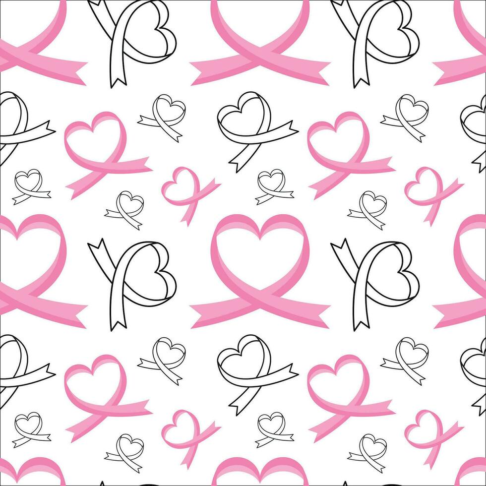 world cancer day seamless pattern vector