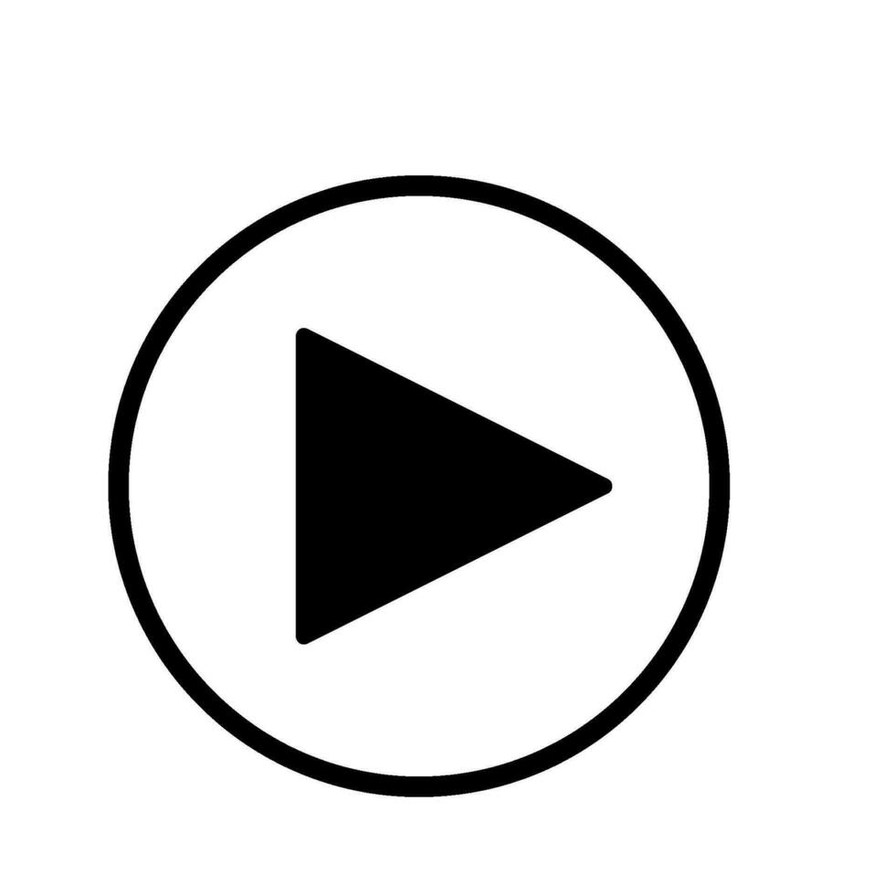 play icon design vector