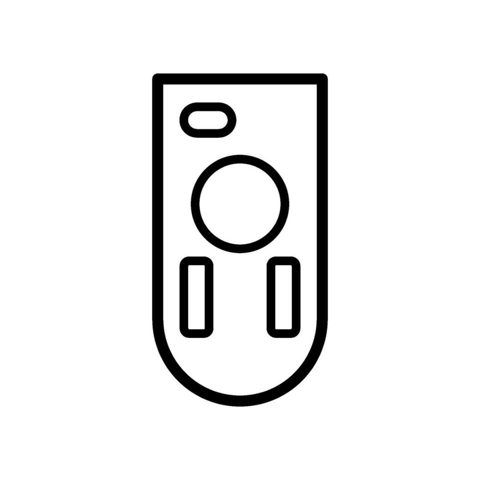 remote icon design vector