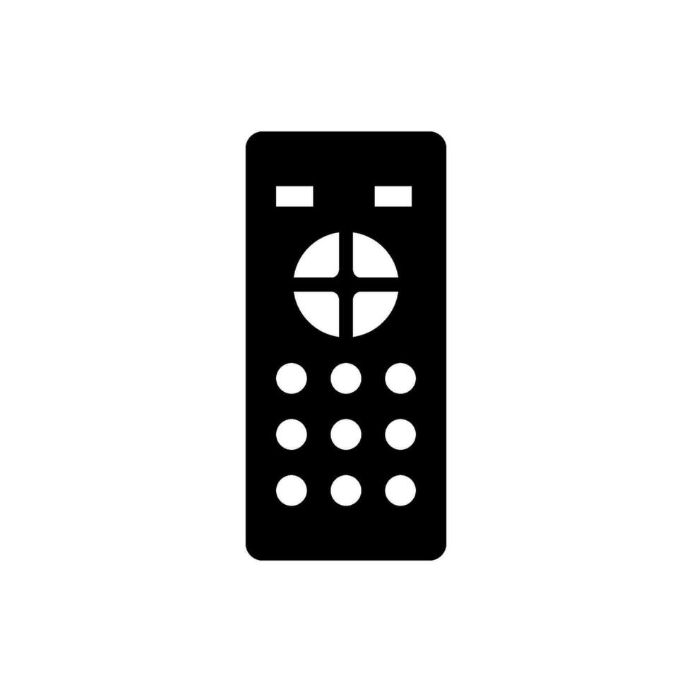 remote icon design vector